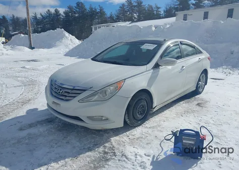 2013 Hyundai Sonata Limited z USA, uszkodzony, nr VIN 5NPEC4ACXDH704714